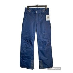 Arctix Kids Snow Pants with‎ Reinforced Knees and Seat, Blue Night, Large